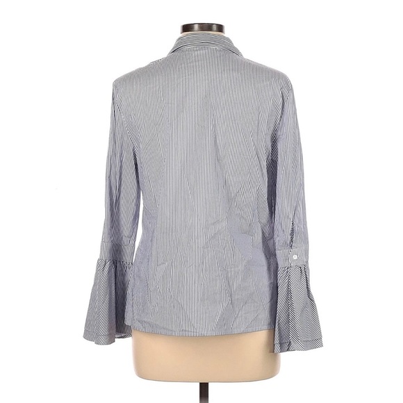 Marled Reunited Bell Sleeve Button Down Blouse - Picture 2 of 11